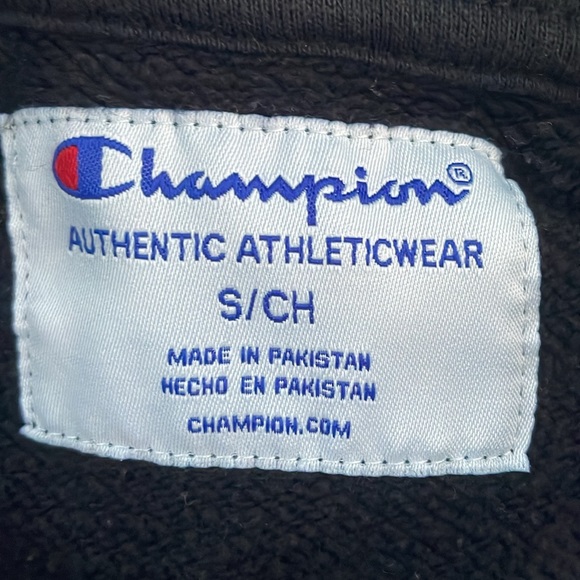 Black Men’s Small Champion Hoodie No Tags - Picture 5 of 5